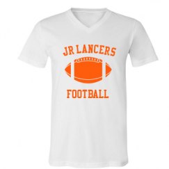 Unisex V-Neck Jersey Tee