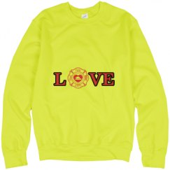 Unisex Neon Crewneck Sweatshirt