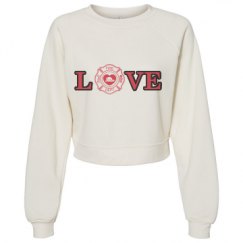 Women's Raglan Pullover Fleece