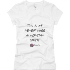 Ladies Slim Fit Basic Promo Jersey Tee