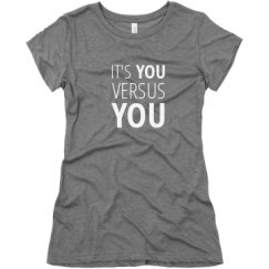 Ladies Slim Fit Super Soft Triblend Tee