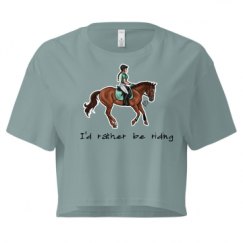 Ladies Festival Cali Crop Top Tee