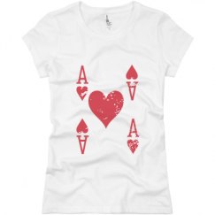 Ladies Slim Fit Basic Promo Jersey Tee