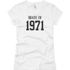Ladies Slim Fit Basic Promo Jersey Tee