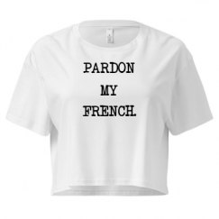 Ladies Festival Cali Crop Top Tee