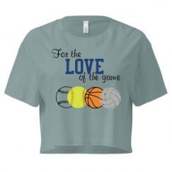 Ladies Festival Cali Crop Top Tee