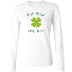 Ladies Relaxed Fit Basic Long Sleeve Tee