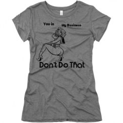 Ladies Slim Fit Super Soft Triblend Tee