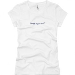 Ladies Slim Fit Basic Promo Jersey Tee
