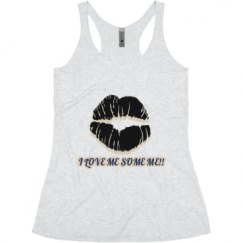 Ladies Slim Fit Super Soft Racerback Triblend Tank