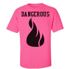 Unisex Ultra Cotton Safety Neon Crewneck Tee