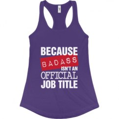 Ladies Slim Fit Racerback Tank Top