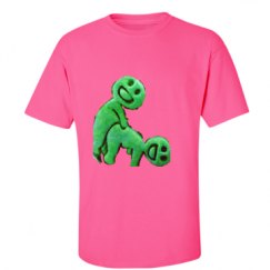 Unisex Ultra Cotton Safety Neon Crewneck Tee