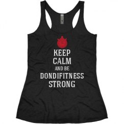 Ladies Slim Fit Super Soft Racerback Triblend Tank