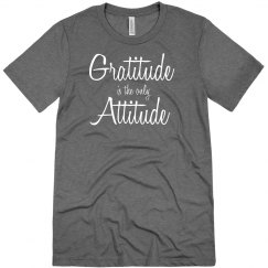 gratitude is the only attitude