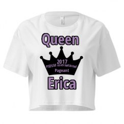 Ladies Festival Cali Crop Top Tee