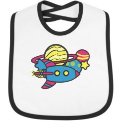 Infant Contrast Trim Bib