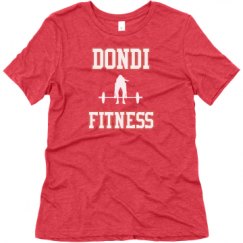 Ladies Relaxed Fit Super Soft Triblend Tee