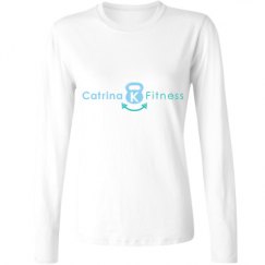 Ladies Relaxed Fit Basic Long Sleeve Tee