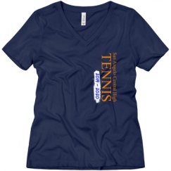 Ladies Relaxed Fit V-Neck Tee