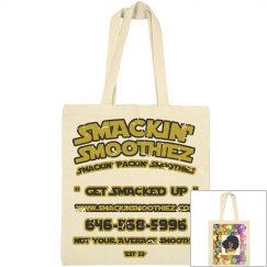 SMACKIN' TOTE BAG (NATURAL)
