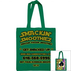 SMACKIN' TOTE BAG (KELLY GREEN)