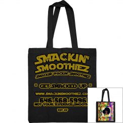 SMACKIN' TOTE BAG (BLACK)