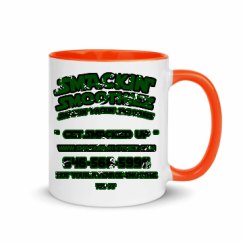 11oz Ceramic Mug with Color Inside