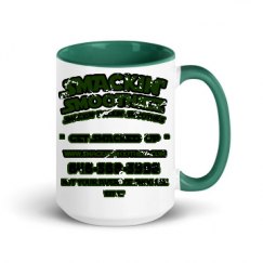 15oz Ceramic Mug with Color Inside