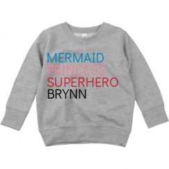 Toddler Crewneck Basic Promo Sweatshirt