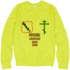 Unisex Neon Crewneck Sweatshirt