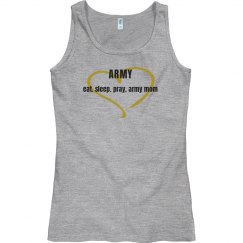 Eat Sleep Pray Army Mom Tank