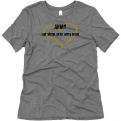 Ladies Relaxed Fit Super Soft Triblend Tee