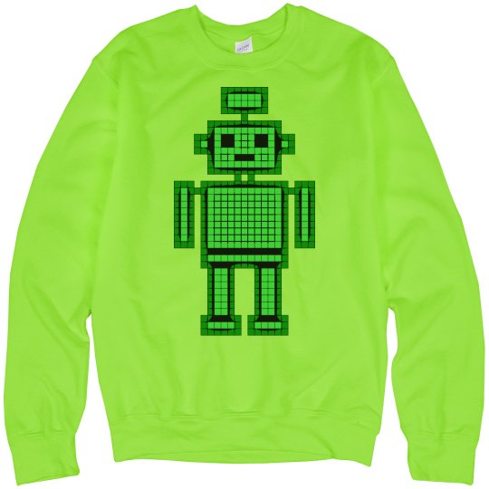 8Bit Bot Neon