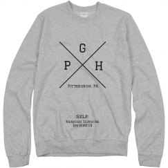 Self Branded Dark Gray Sweat Shirt