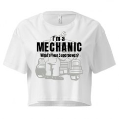 Ladies Festival Cali Crop Top Tee