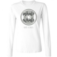 Ladies Relaxed Fit Basic Long Sleeve Tee