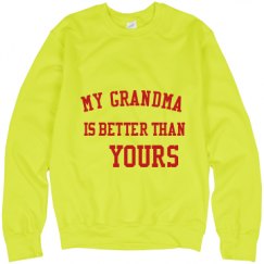 Unisex Neon Crewneck Sweatshirt