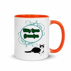 11oz Ceramic Mug with Color Inside