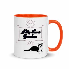 11oz Ceramic Mug with Color Inside