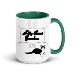 15oz Ceramic Mug with Color Inside