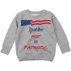 Toddler Crewneck Basic Promo Sweatshirt