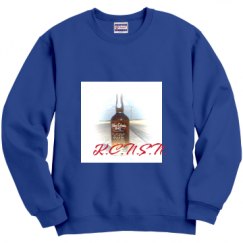 Unisex Film and Foil Crewneck Sweatshirt