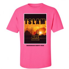 Unisex Ultra Cotton Safety Neon Crewneck Tee