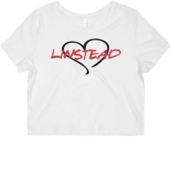 Ladies Slim Fit Crop Top Tee