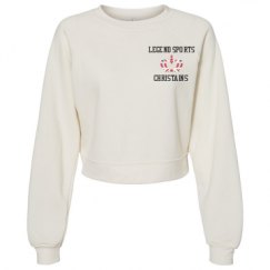 Women's Raglan Pullover Fleece