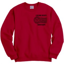 Unisex Film and Foil Crewneck Sweatshirt