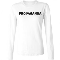 Ladies Relaxed Fit Basic Long Sleeve Tee