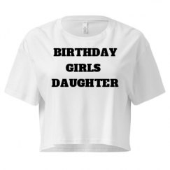 Ladies Festival Cali Crop Top Tee