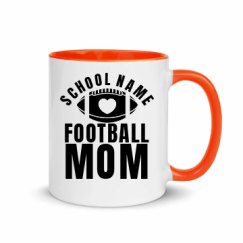 11oz Ceramic Mug with Color Inside